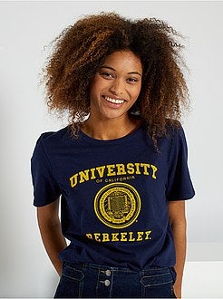 T-shirt 'Berkeley University' - Kiabi