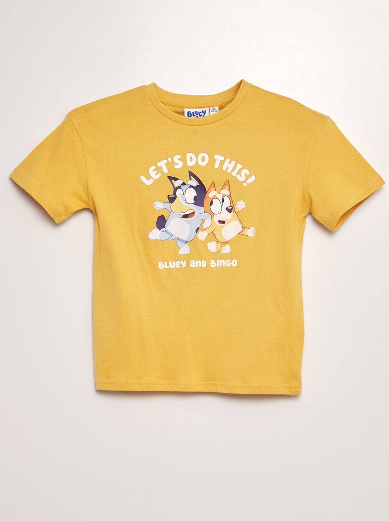 T-shirt 'Bluey' AMARELO - Kiabi