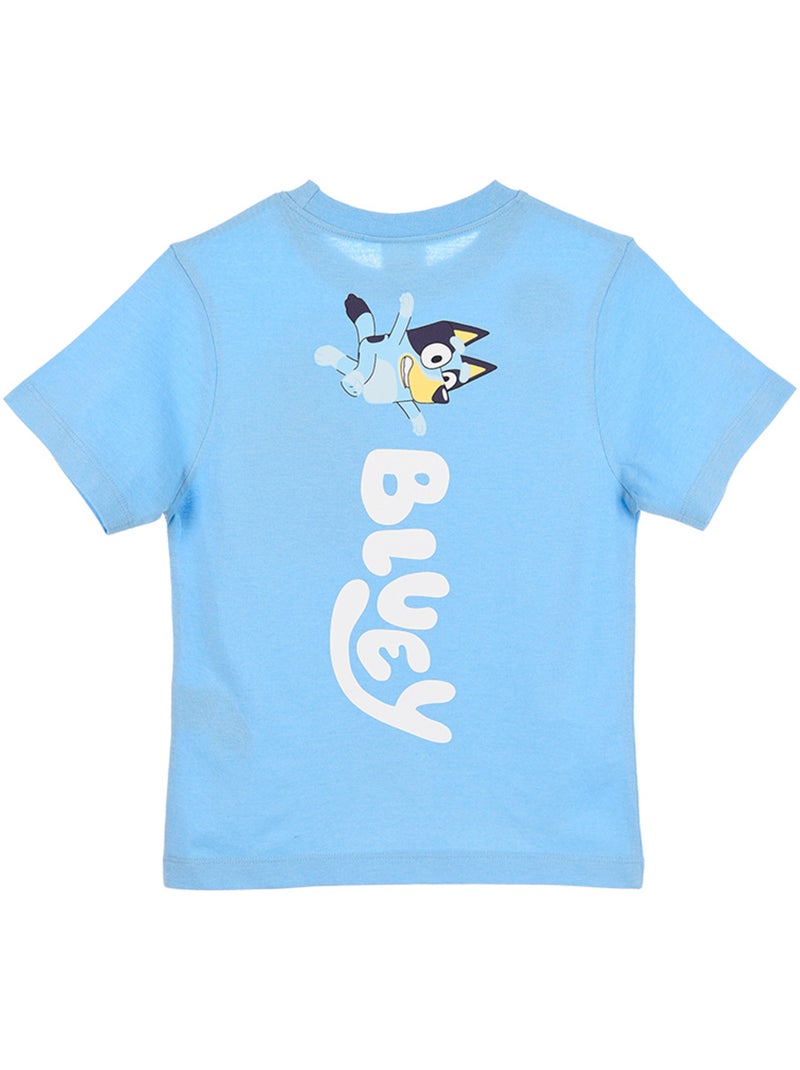T-shirt bluey azul menino | licença oficial Azul - Kiabi