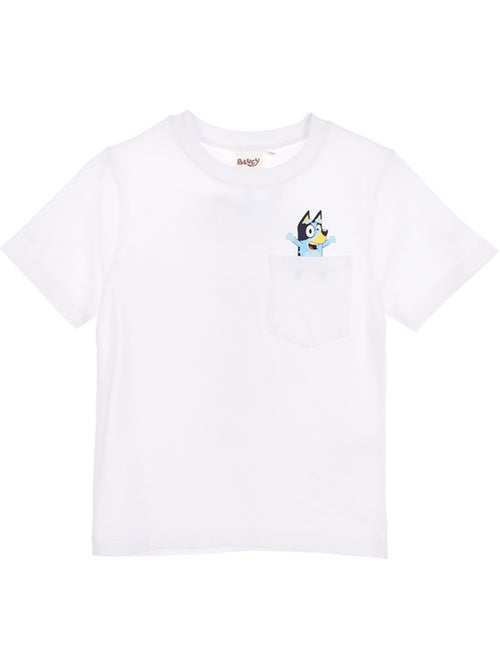 T-shirt bluey branco menino | licença oficial - Kiabi T-shirt bluey branco menino | licença oficial - Kiabi