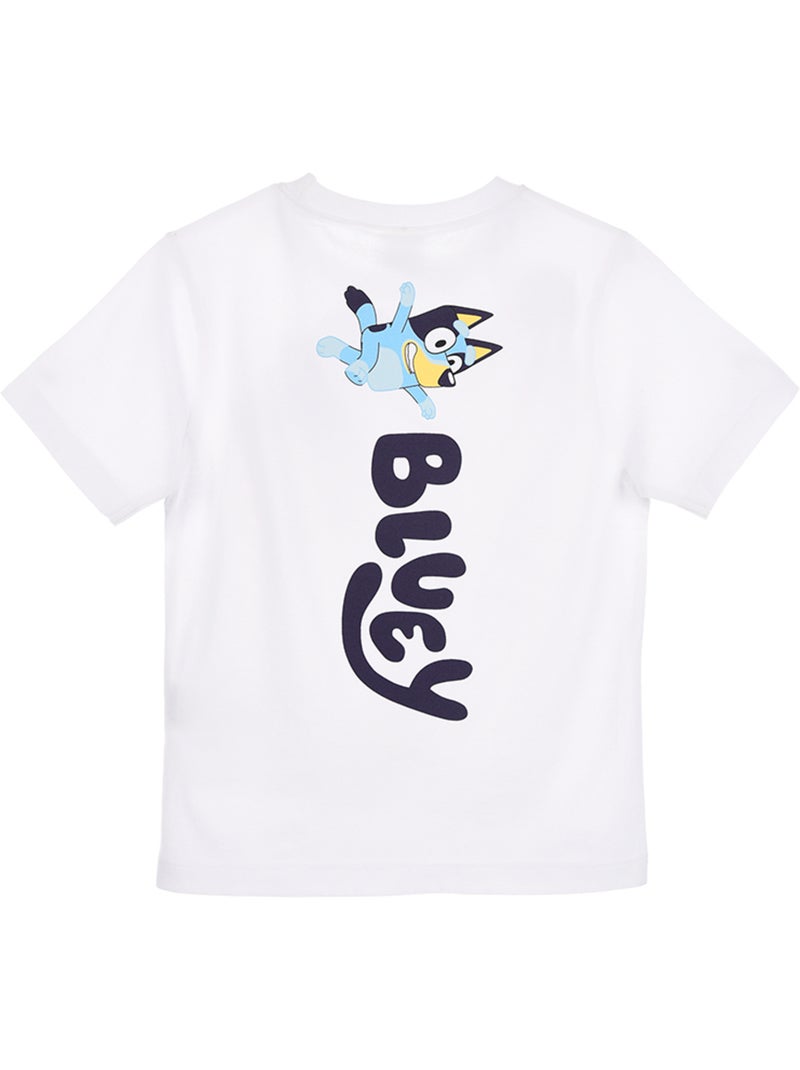 T-shirt bluey branco menino | licença oficial Branco - Kiabi