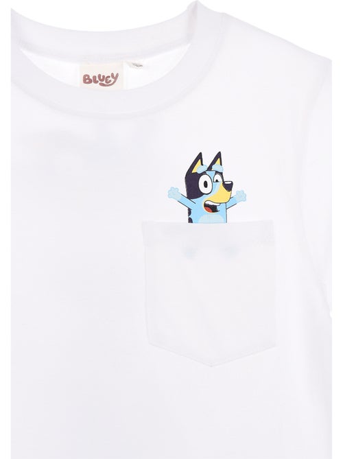 T-shirt bluey branco menino | licença oficial - Kiabi T-shirt bluey branco menino | licença oficial - Kiabi