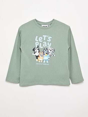 T-shirt 'Bluey' de manga comprida
