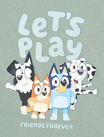 T-shirt 'Bluey' de manga comprida