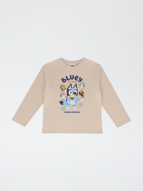 T-shirt 'Bluey' de manga comprida - Kiabi