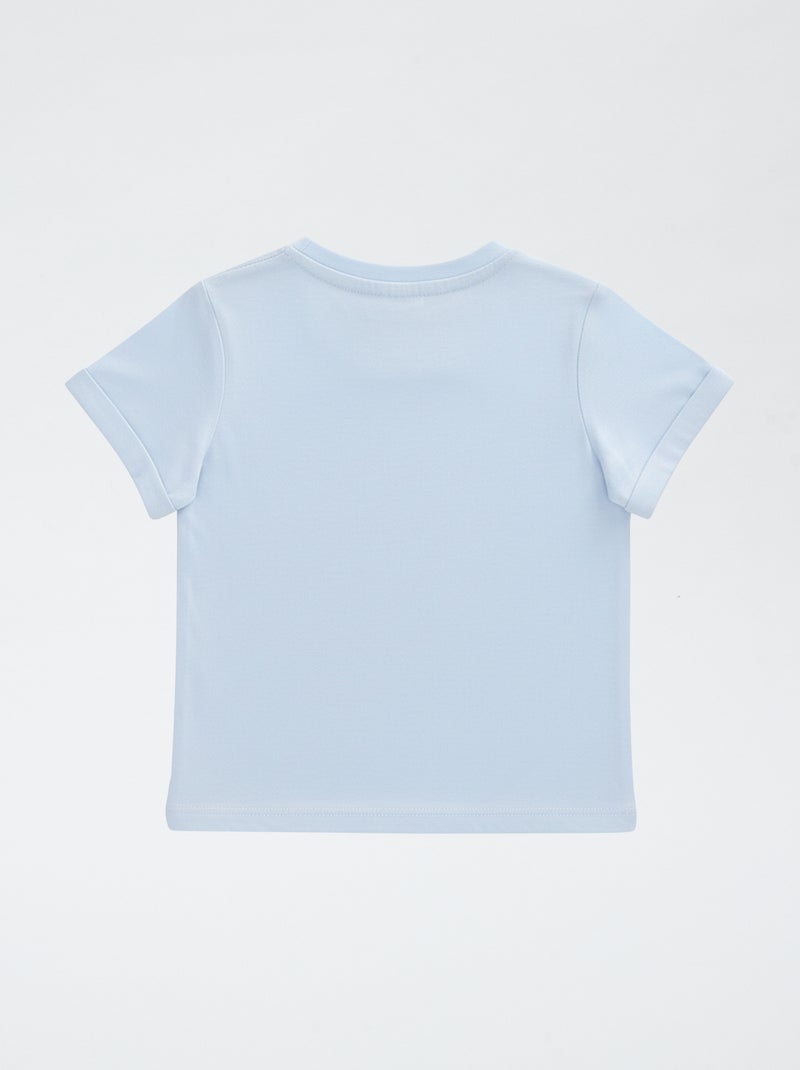 T-shirt 'Bluey' de manga curta Azul - Kiabi