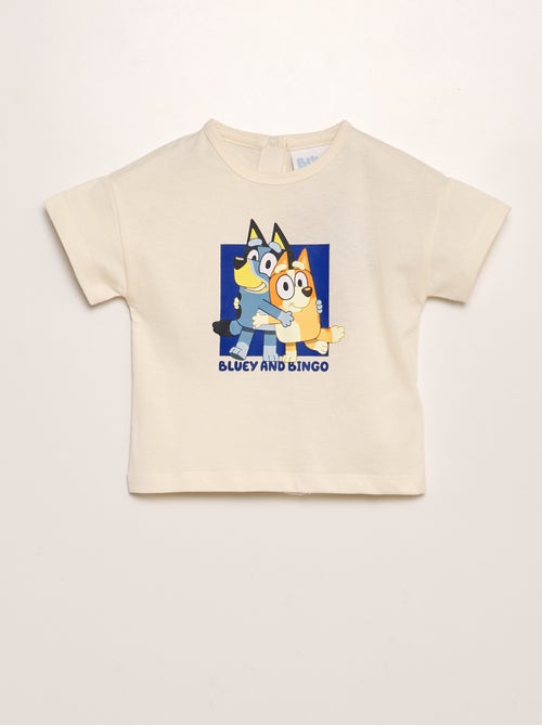 T-shirt 'Bluey' de manga curta - Kiabi