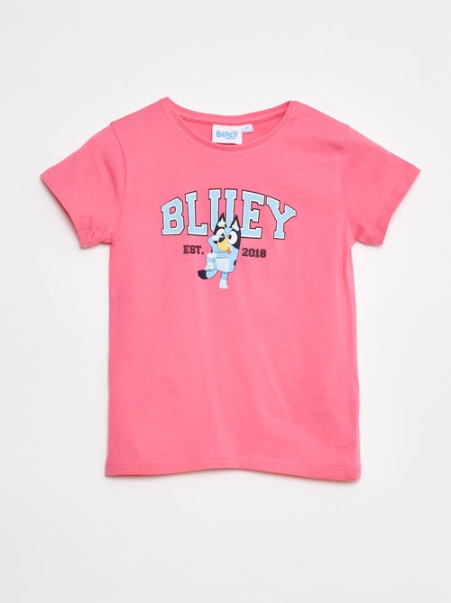 T-shirt 'Bluey' de manga curta - Kiabi