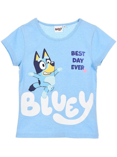 T-shirt bluey menina | licença oficial - Kiabi T-shirt bluey menina | licença oficial - Kiabi