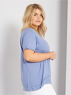 T-shirt bordada - Kiabi