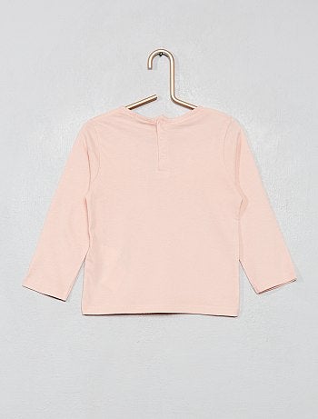 T-shirt bordada - Kiabi