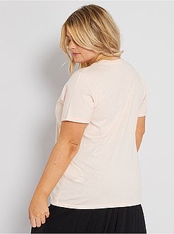 T-shirt bordada - Kiabi