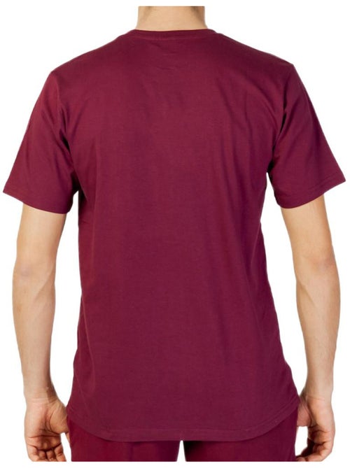 T-shirt bordeaux sergio tacchini stripe a para homem - Kiabi T-shirt bordeaux sergio tacchini stripe a para homem - Kiabi