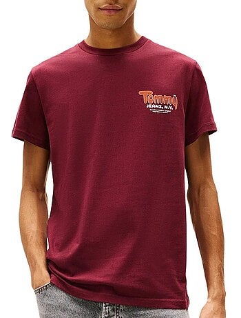 T-shirt Tommy Hilfiger Tjm Slim Font Play Cinzento para Homem