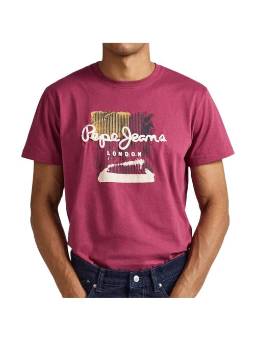T-shirt Bordô Masculina Pepe Jeans Melbourne - Kiabi T-shirt Bordô Masculina Pepe Jeans Melbourne - Kiabi