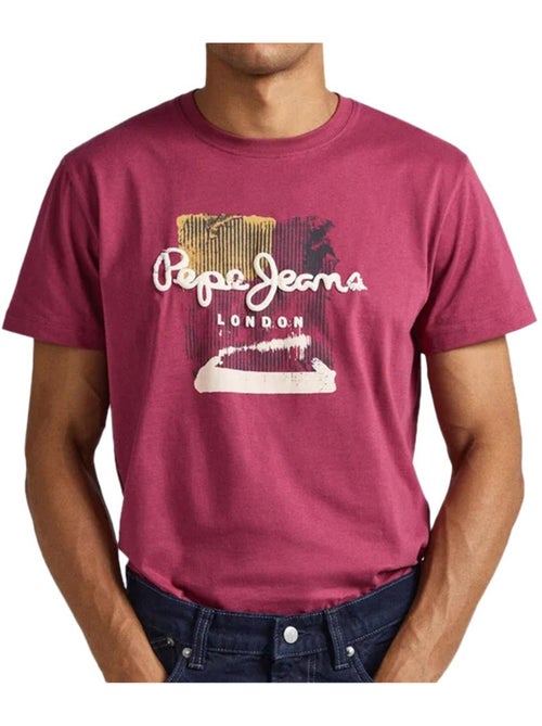 T-shirt Bordô Masculina Pepe Jeans Melbourne - Kiabi T-shirt Bordô Masculina Pepe Jeans Melbourne - Kiabi