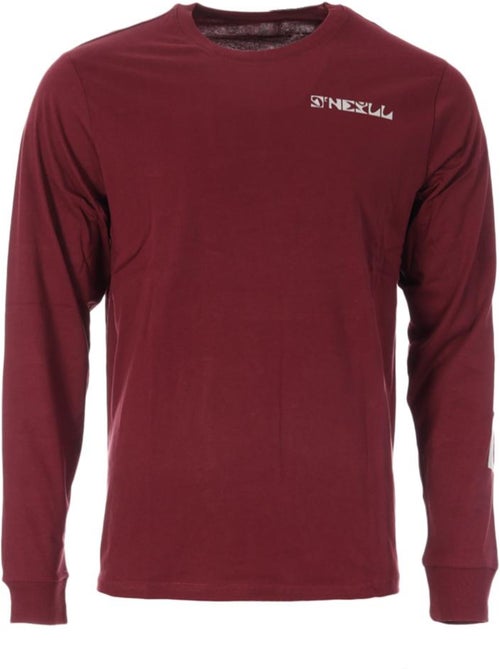 T-shirt bordô o'neill cedar para homem - Kiabi