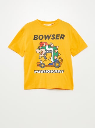 T-shirt 'Bowser' 'Mario' 'Super Nintendo'