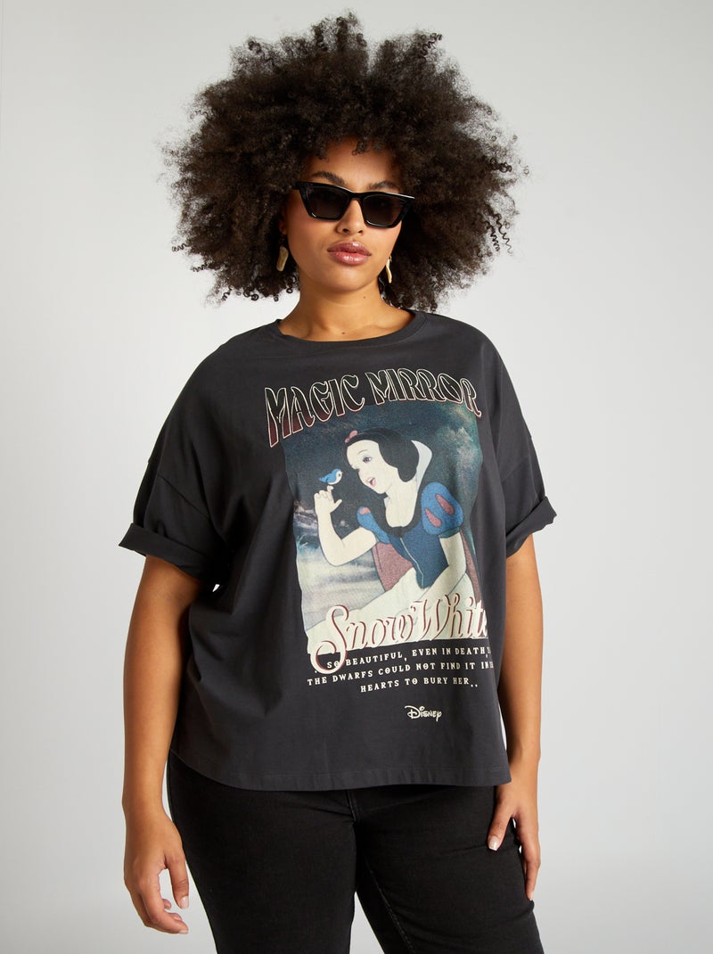 T-shirt 'Branca de Neve' 'Disney' CINZA - Kiabi