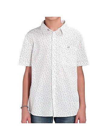 T-shirt Branca de Rapaz Teddy Smith Hook