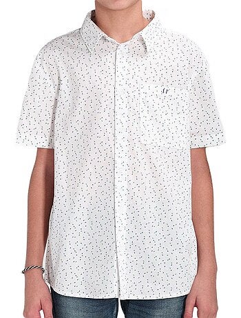 T-shirt Branca de Rapaz Teddy Smith Hook