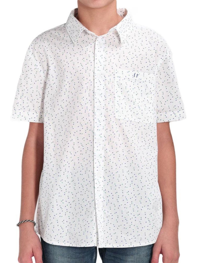 T-shirt Branca de Rapaz Teddy Smith Hook Branco - Kiabi