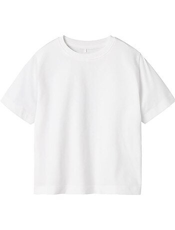 T-shirt branca menina name it vobbo