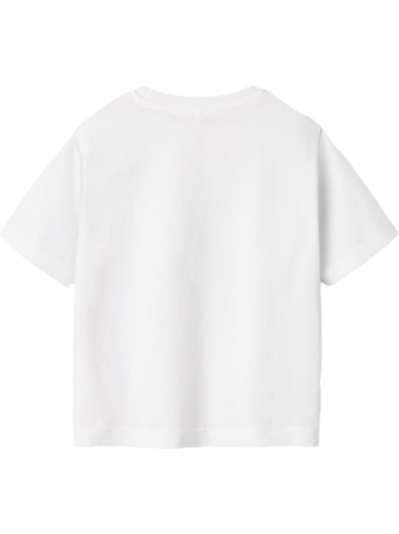 T-shirt branca menina name it vobbo Branco - Kiabi