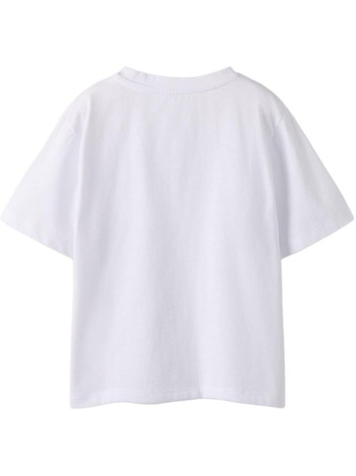 T-shirt Branca para Menina Name It Flanica - Kiabi T-shirt Branca para Menina Name It Flanica - Kiabi