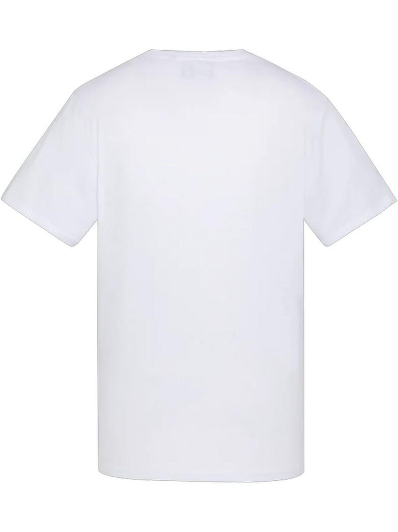 T-shirt Branca para Rapaz Schott Rode Branco - Kiabi