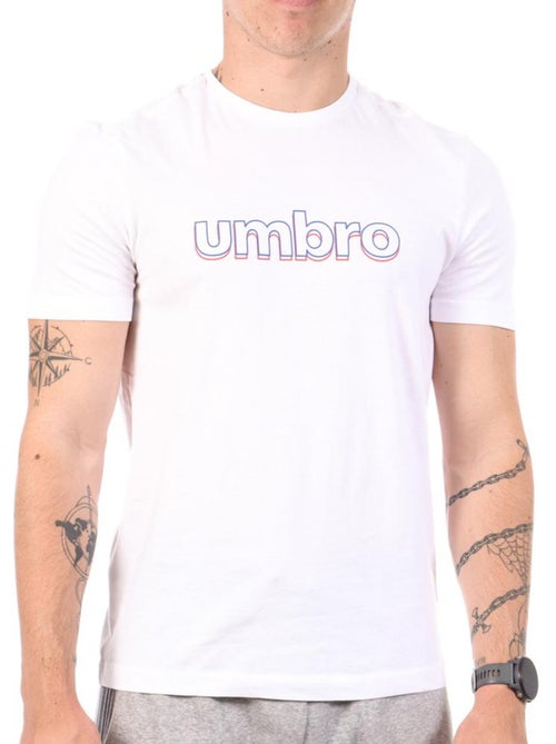 T-shirt Branca Umbro Outl Net para Homem - Kiabi