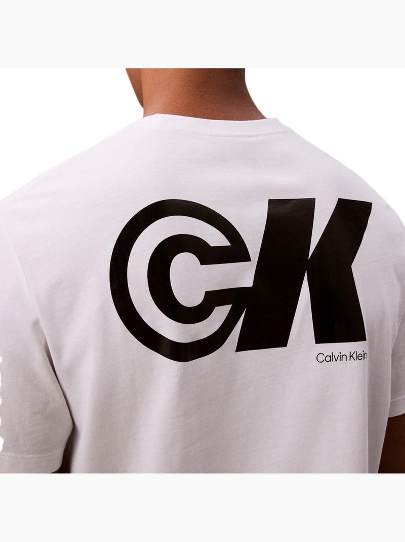 T-shirt Branco Calvin Klein Jeans 20s CK Sport para Homem Branco - Kiabi
