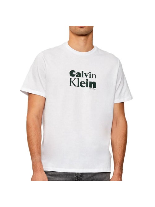 T-Shirt Branco Calvin Klein Jeans para Homem LV04RD820G - Kiabi T-Shirt Branco Calvin Klein Jeans para Homem LV04RD820G - Kiabi