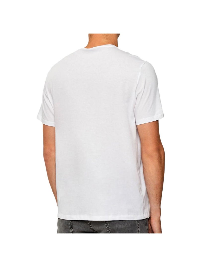 T-Shirt Branco Calvin Klein Jeans para Homem LV04RD820G Branco - Kiabi