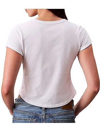 T-shirt Calvin Klein Jeans Baby Preto para Mulher