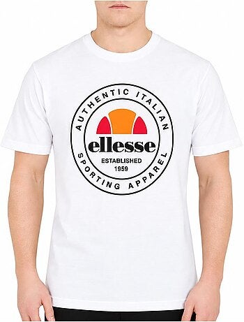 T-shirt branco ellesse sj00 para homem
