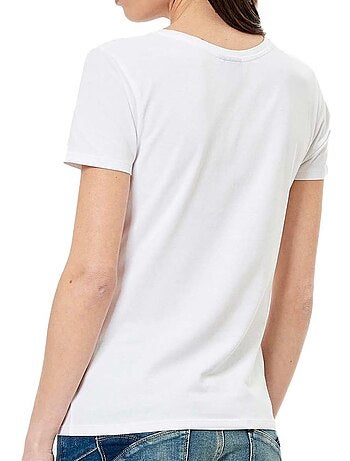 T-shirt Branco Feminino Kaporal 3W11