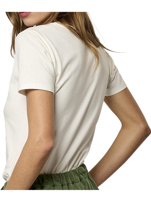 T-shirt branco feminino kaporal emele - Kiabi T-shirt branco feminino kaporal emele - Kiabi