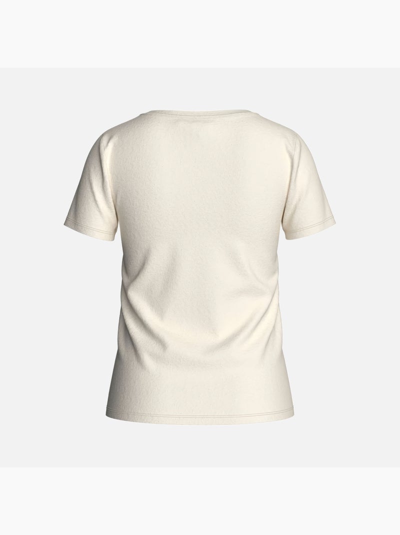 T-shirt Branco Feminino Kaporal FANJOE Branco - Kiabi