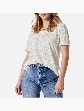 T-shirt Branco Feminino Kaporal FLOY