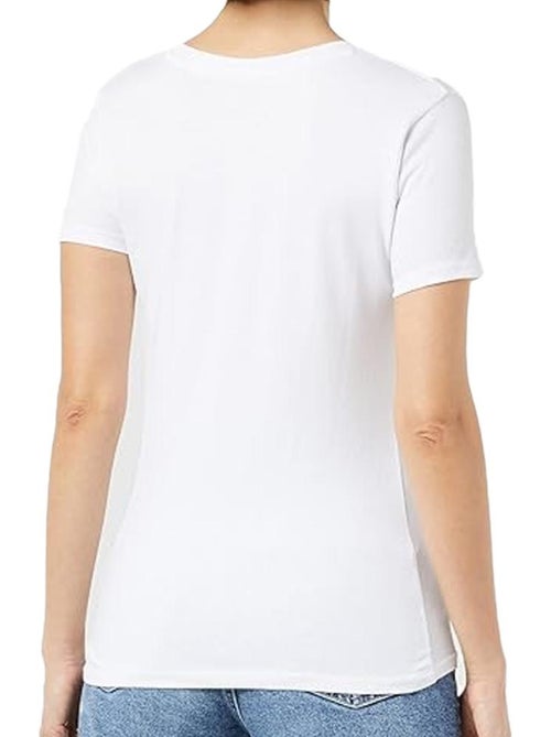 T-shirt Branco Feminino Kaporal JALLE - Kiabi T-shirt Branco Feminino Kaporal JALLE - Kiabi