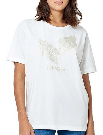 T-Shirt Branco Feminino Kaporal JOGO