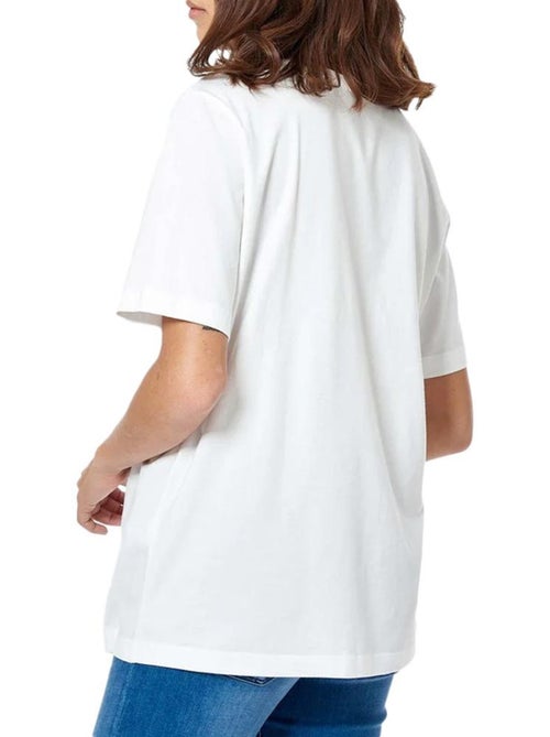 T-shirt branco feminino kaporal jogo - Kiabi T-shirt branco feminino kaporal jogo - Kiabi