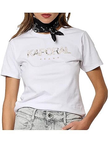 T-shirt Branco Feminino Kaporal VAPORE25