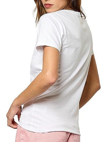T-shirt Branco Feminino Kaporal VASICE