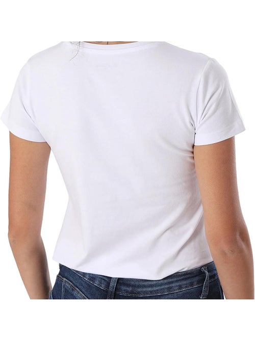 T-shirt Branco Feminino Pepe Jeans Pjl L Nd T - Kiabi