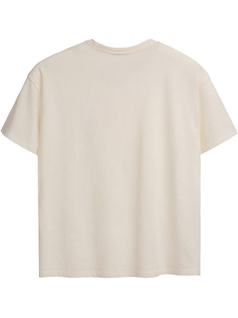 T-shirt Branco Feminino Teddy Smith Eternal Branco - Kiabi