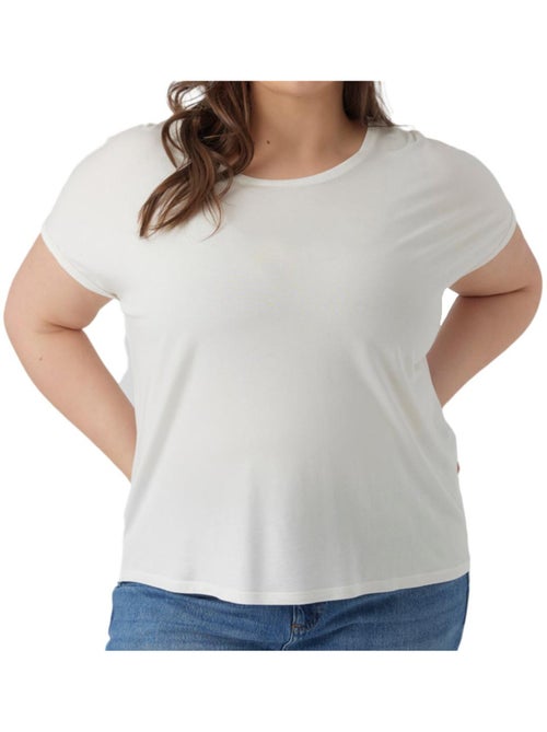 T-shirt Branco Feminino Vero Moda Maya - Kiabi T-shirt Branco Feminino Vero Moda Maya - Kiabi