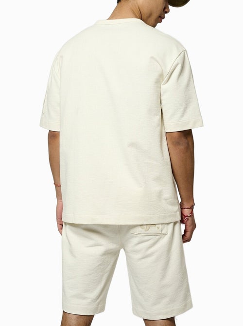 T-shirt branco kaporal baira para homem - Kiabi T-shirt branco kaporal baira para homem - Kiabi