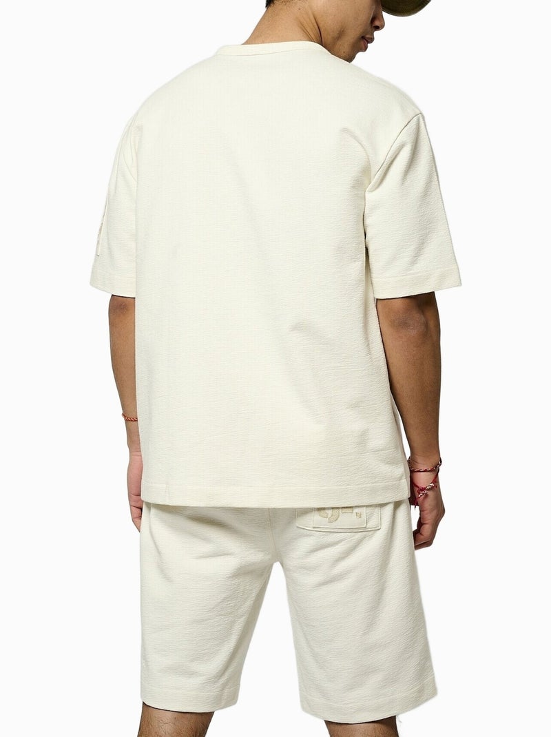 T-shirt branco kaporal baira para homem Branco - Kiabi